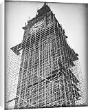 Canvas Prints of Big Ben in Splints from Mary Evans