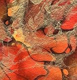 Thai Marbled Paper- Volcano 24x36 Inch Sheet