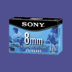 Click here to buy Sony P6-120MPC 8MM Video Tape Cartridge (1-Pack) by Sony.