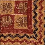 rustic furnishings double layered embroidered cotton bedspread india block printing
