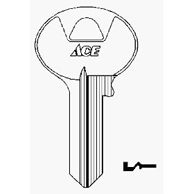 10 each: Ace Corbin Key Blank (11010CO106-ACE)