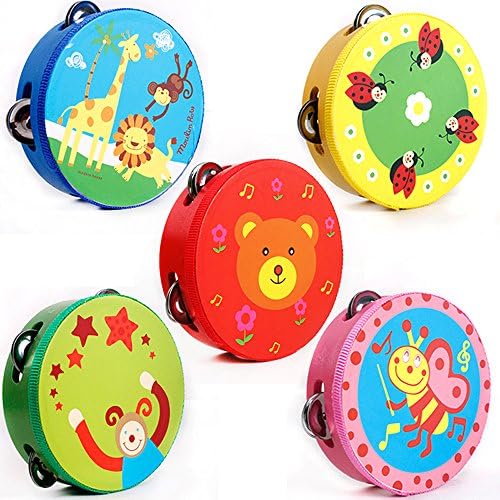 Pat Drums Newborns Q Version Rattles Baby Toys Suit 0-5 Years Old Soothing Toys