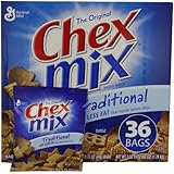General Mills Chex Mix Traditional 60% Less Fat Than regular Potato Chips, 1.75 oz. Bags, 36 Count