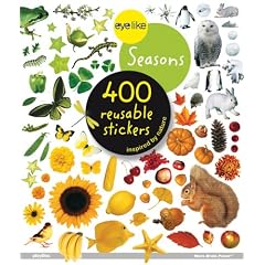 Seasons: 400 Reusable Stickers Inspired by Nature (Eye Like Stickers)