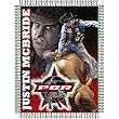 Justin McBride Triple Woven Jacquard Pro Rodeo Throw (051 Series) (48x60")"