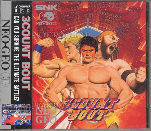 Childrens Toyshop  Video Games : 3 Count Bout (Neo Geo CD)