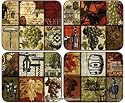Winemakers Legacy hardboard cork backed placemats Boxed Set of 4