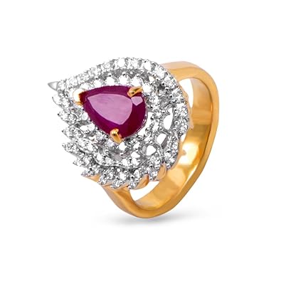 Gold engagement rings in joyalukkas