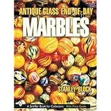Antique Glass End of Day Marbles by Stanley A. Block
