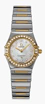 Omega Women's Constellation Quartz Mini Diamond Watch #1365.75.00