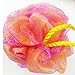 HOMMP Bath Sponges Large Size, Assorted Colors(Pack of 6), A