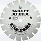 TARGET Walk-Behind Concrete Saw-DG5 Dri Disc Blade: Blade size:12 x .125 x 1,Depth of cut: 3 5/8 in.