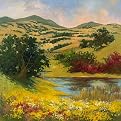 Szorc Splendor of Spring Canvas Giclee(16 x 16")