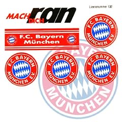 BAYERN M�NCHEN Aufkleber / Sticker / Gesichtaufkleber