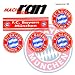 BAYERN M�NCHEN Aufkleber / Sticker / Gesichtaufkleber