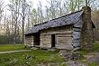Ephraim Bales' Cabin, Great Smoky Mountain National Park - Distinctive 16x20 Photographic Print by Brendan Reals