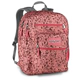  : JanSport Big Student Backpack (Pink Shimmer Doodle)