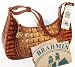 Brahmin Handbags, BRAHMIN VENICE SATCHEL # 613131AL (Toasted Almond)