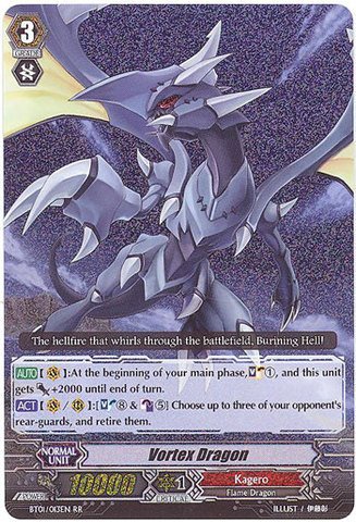 Cardfight!! Vanguard TCG - Vortex Dragon (BT01/013EN) - Descent of the King of Knights