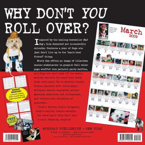 Cover image : Bad Dog 2008-2009 Calendar (Wall Calendars)