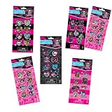Monster High Liquid Sticker Sheet (1) Party Supplies