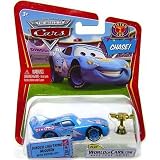 Disney Pixar Cars Chase Dinoco Lightning Mcqueen Car with Piston Cup
