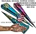 3 - Superior Quality Bridal Henna Mehandi Tattoo Design Cone Freshly Made Dark Color
