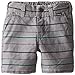 Hurley Baby Boys' Striped Short Charcoal Stripe