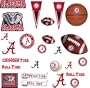 RoomMates RMK1099SCS University of Alabama Peel & Stick Wall Decals