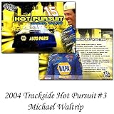  : Press Pass Trackside '04 Hot Pursuit #3 Michael Waltrip Premium Card