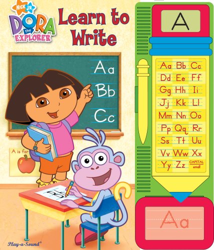 Dora the Explorer Learn to Write (Play-A-Sound Books)