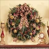 30-inch Artichoke and Berry Christmas Wreath