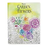 Darice Garden Flower Theme Coloring Books for Adults