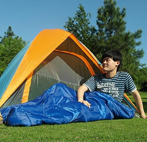 Outdoor camping adult sleeping bag / Spring / envelope / no cap