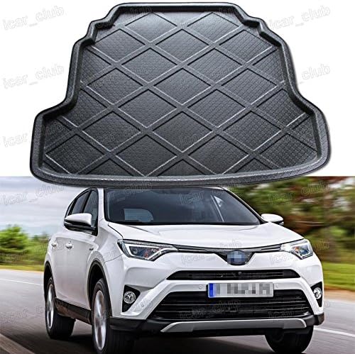 Black Car Rear Trunk Mat Cargo Boot Liner Tray for Toyota RAV4 2016-2017 Up NEW
