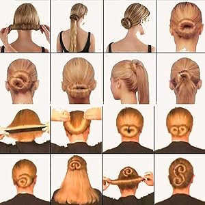 Blonde Magic Bun Maker 3 Pack Perfect Hair Bun Maker Hair