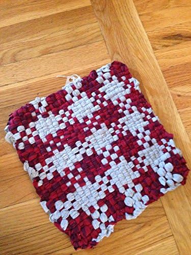 Hand Woven OVER-sized Potholder/Trivet