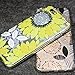 Blingy's iPhone 6 Plus/6S Plus Case (5.5 inch), Beautiful Flower Pattern Series Soft Rubber Clear TPU Case for iPhone 6 Plus/6S Plus (Painted Sunflower)