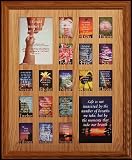 16x20 Birth to Eighteen Years AGE Progression School Years/Days Oak Picture/Photo Frame ~ The Only School Years Frame You'll Ever Need!
