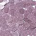 Round Sequin 15mm Light Pink Metallic Sparkle Glitter Texture Couture Paillettes
