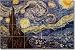 The Starry Night by Vincent van Gogh - Impressionist Art Ceramic Tile Mural 17 x 25.5 Kitchen Shower Backsplash