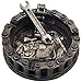 Decorative Motorcycle Chain Ashtray with Wrench and Bike Motif Great for a Biker Bar & Harley Mechanics Shop Smoking Room Decor As Unique for Men or Smokers