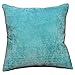 Solid Lake Blue Corn Kernels Pattern Polyester Throw Pillow Covers Pillowcase Sham Decor Cushion Slipcovers Square 17x17 Inch
