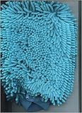 Review Microfiber Products  / Microfiber Deep Pile Chenille Wash Mitt - Electric Blue