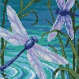 Dimensions Needlecrafts Needlepoint, Dragonfly Pair