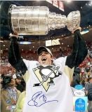Evgeni Malkin autographed 8x10 Photo (Pittsburgh Penguins, with Stanley Cup) JSA Image #1
