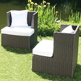 Gartensessel Avantgarde, 2er-Set