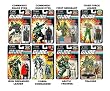 2008 G.i. Joe Action Figure Set of 8 with Cobra Commander Iron Grenadier