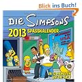 Simpsons Wandkalender 2013: Spa�kalender