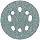 Norton 3X 5 & 8 Hole Universal Vacuum Abrasive Fiber Disc, Fiber Backing, Hook & Loop, Aluminum Oxide